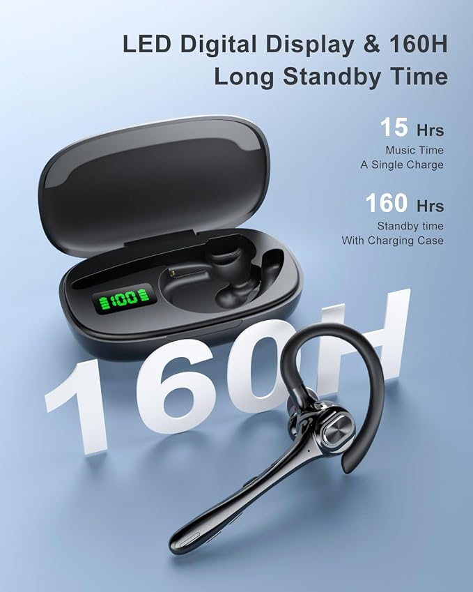 Earbuds Wireless Earpiece Bluetooth Headset - Image 3