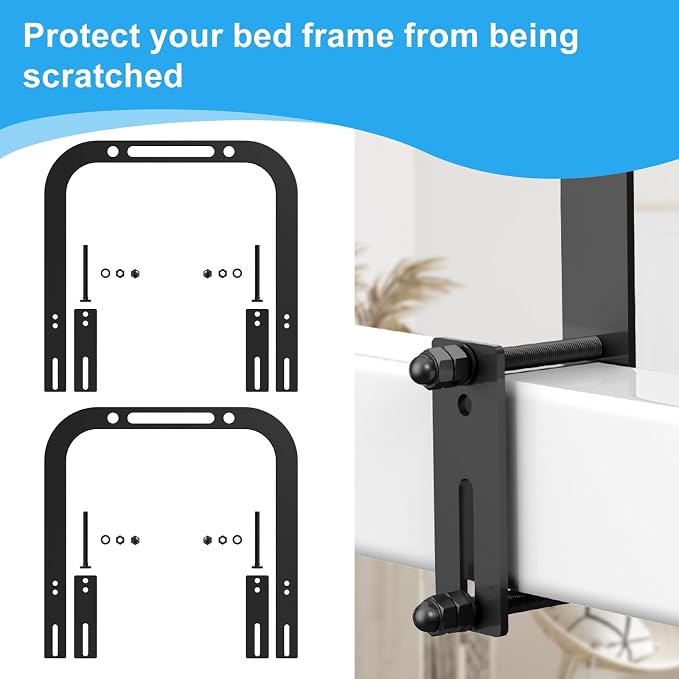YUOROS Extra Tall Mattress Slide Stopper Holder Gripper Retainer Bar - Image 7
