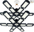 2 Packs LED Garage Light, Super Bright Screw in E26/E27 Ceiling Shop Work Lamp by PINSAI