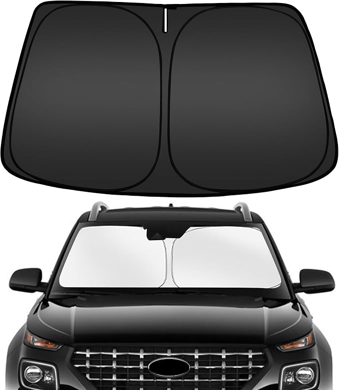 ARISMOTOR Windshield Sun Shade for Hy-undai Venue 2020-2025, Custom Fit by ARISMOTOR