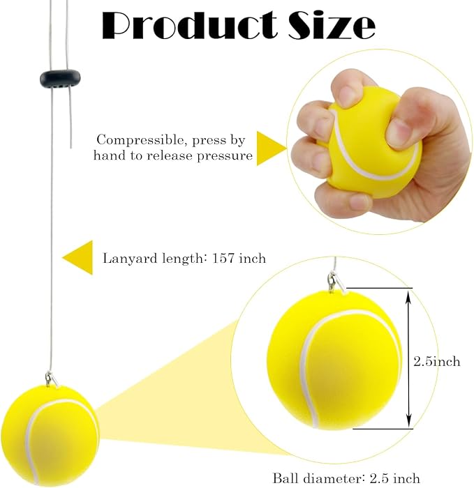 4 Packs Garage Parking Aids Ball, Parking Stopper - Image 6