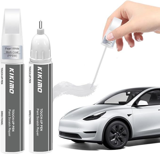 KIKIMO for Tesla Touch Up Paint), Car Paint Repair Kit for Tesla Model Y/3/S/X by KIKIMO