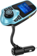 Nulaxy Bluetooth Car FM Transmitter Audio Adapter Receiver Wireless Hands-Free by Nulaxy