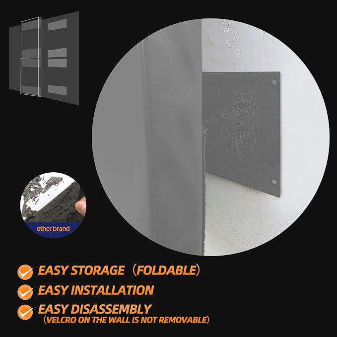 PROGOAL 2"/4" Thick Foam Protection Wall Pad，Gym Basketball-Court - Image 6