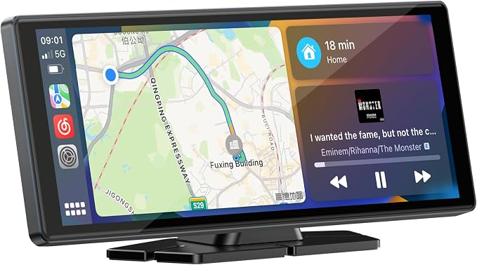 LAMTTO 9.26-inch Wireless CarPlay Screen by LAMTTO-Focusonyourdrivingexperience
