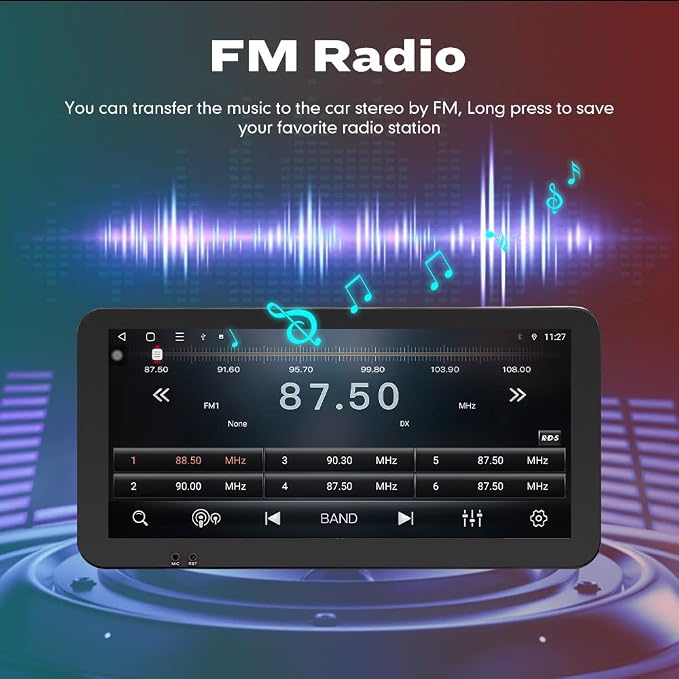 Kunfine Car CarPlay Android Auto Navigation Stereo GPS Radio Camera Display - Image 8