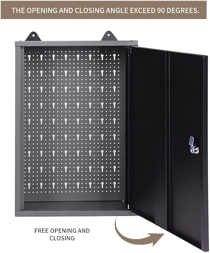 JZD Steel Wall Mount Storage Garage Cabinet, Metal Hanging Tool Cabinets - Image 6