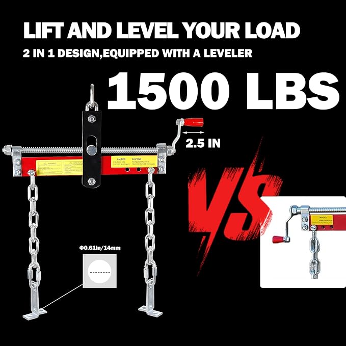 5000LBS Folding Hydraulic Engine Hoist - Image 4