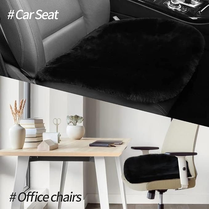 LLB Genuine Sheepskin Car Seat Cushion Seat Covers - Image 6