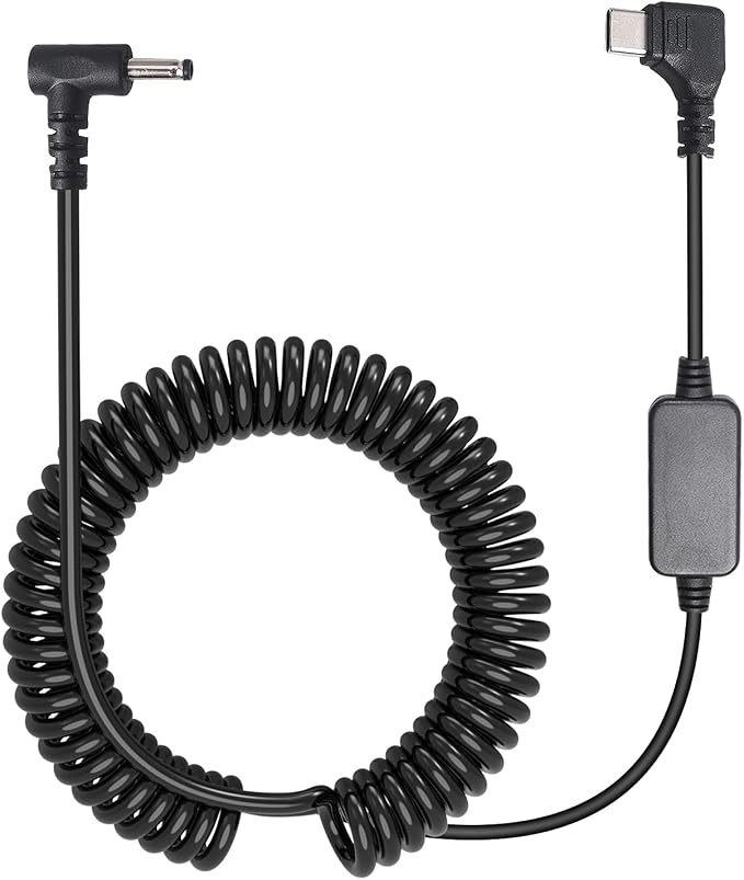 USB-C to DC3.5 Power Cable for Radar Detectors, 8.2FT 5V-12V Type C Power Cord by Unknown