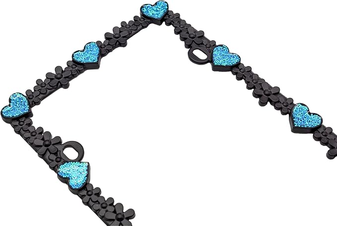 Creathome 3D Shining Daisy Heart License Plate Frame from Pure Zinc Alloy Metal - Image 8