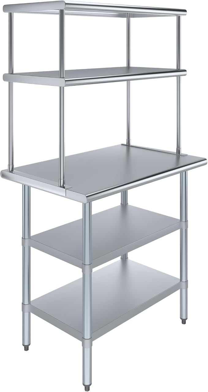 Amgood Stainless Steel Work Table by AmGood