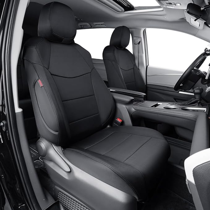 EKR Sienna Seat Covers for 2011-2020 Toyota Sienna L, 7 Seats, 2nd Row Captain by EKR