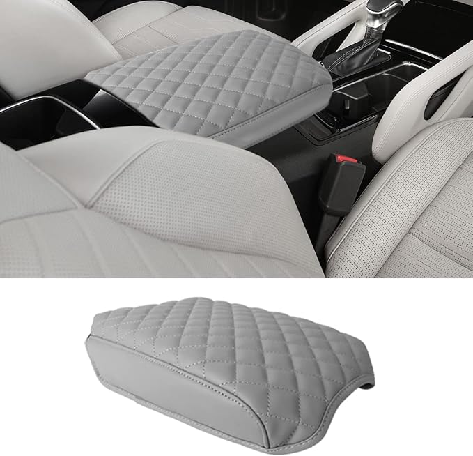 sportuli Center Console Cover Anti-Scratch Leather Armrest Cushion Compatible by SPORTULI