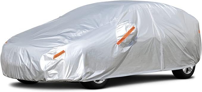Kayme Hatchback Car Covers Waterproof All Weather, Sun Uv Rain Protection by kayme