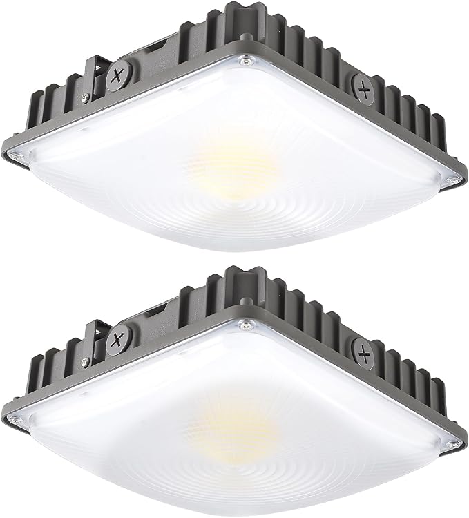 70W/45W/30W Power Selectable LED Canopy Garage Light by OstekLedLighting