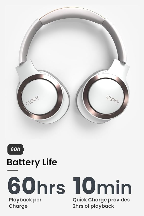Cleer Audio Enduro ANC Noise Canceling Headphones, Over-The-Ear Design - Image 2