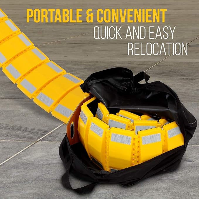 Pyle Portable Vehicle Traffic Speed Bump - Image 3