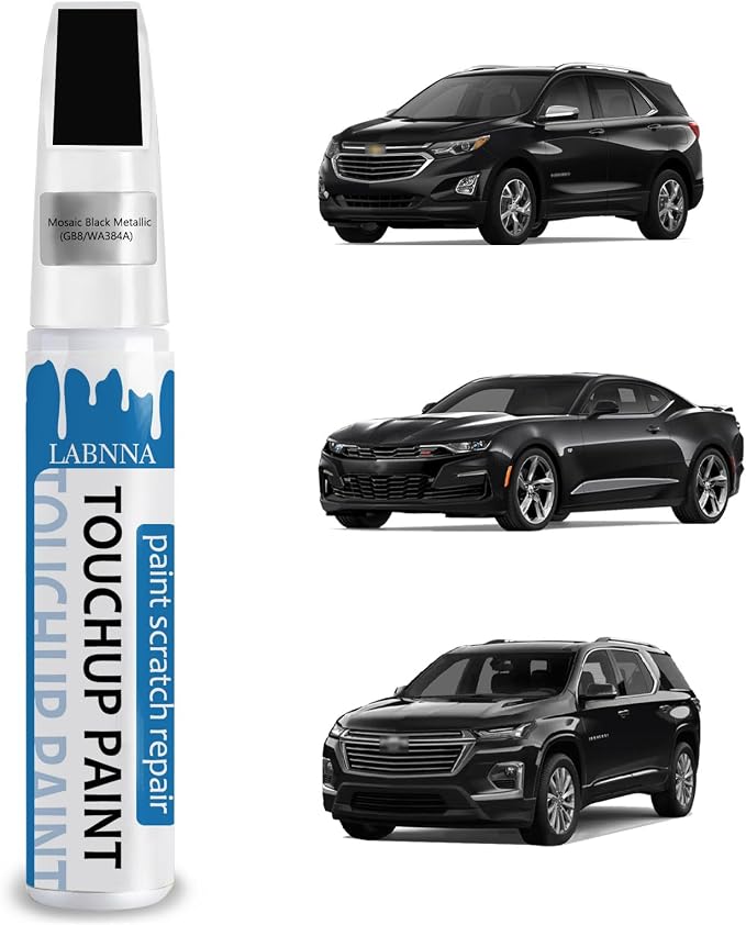 Mosaic Black Metallic Touch Up Paint by LABNNA