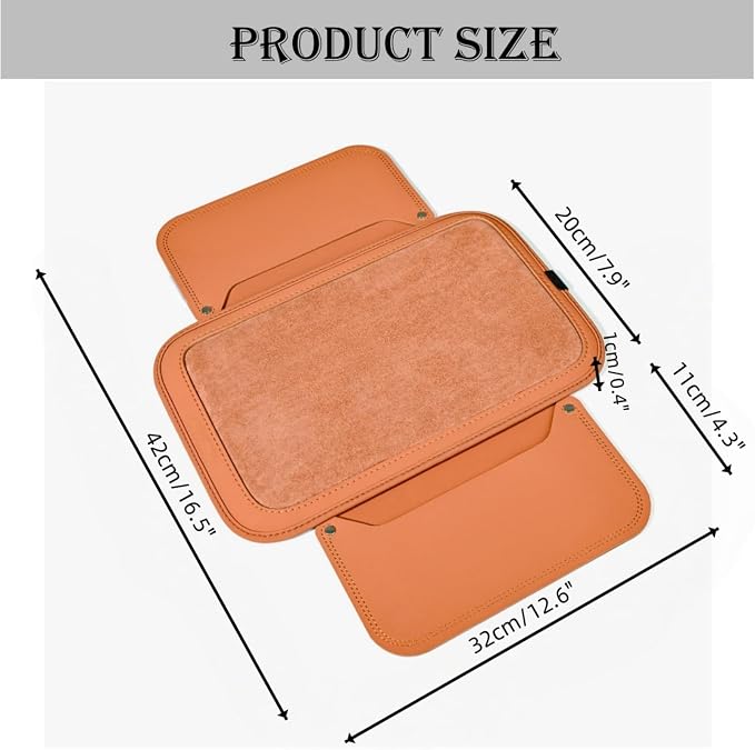 Arm Rest Cover for Car with 2 Storage Bags, Central Console Cover Armrest Pad - Image 5