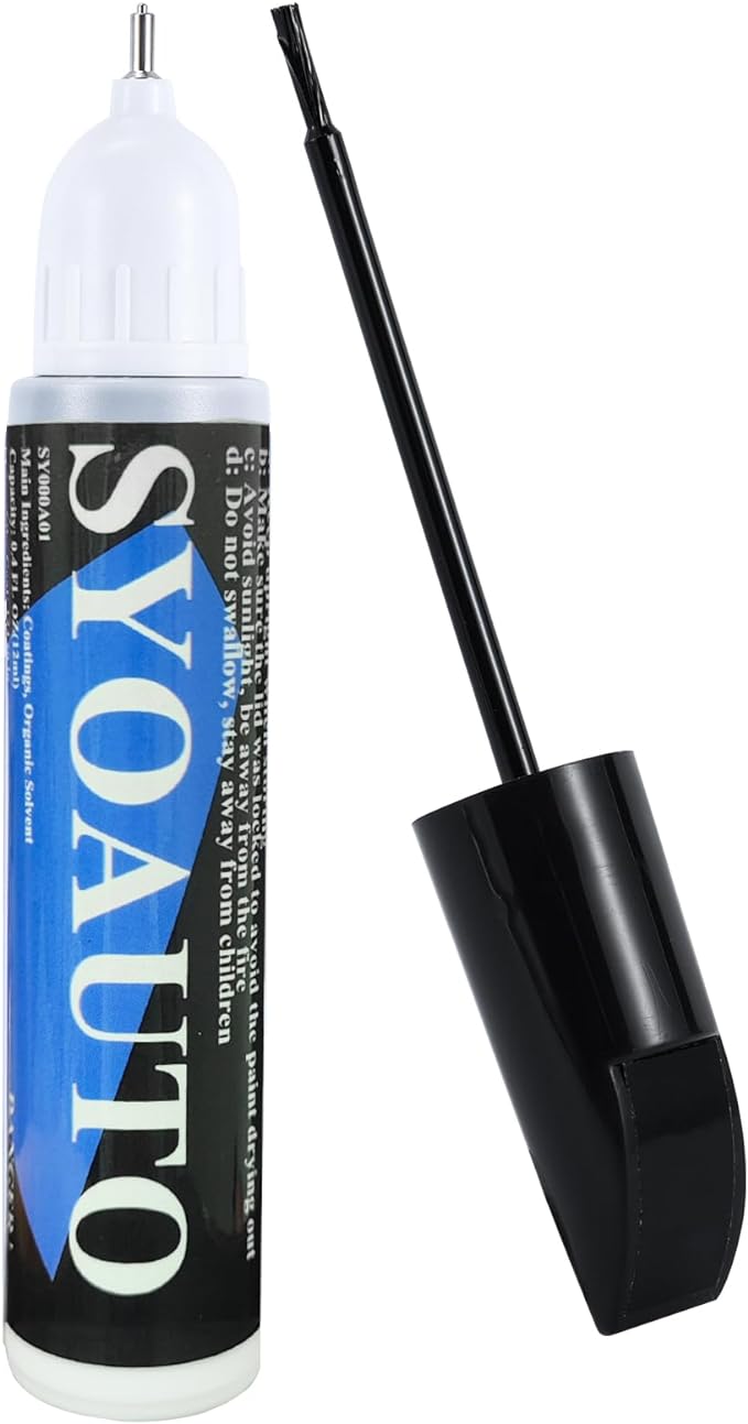 SYOAUTO Black Touch Up Paint for Cars, Auto Touch Up Paint Black Scratch Repair by SYOAUTO