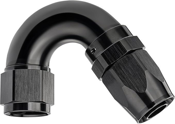 EVIL ENERGY 10AN 150 Degree One Piece Full Flow Hose End Fitting Swivel by EVILENERGY