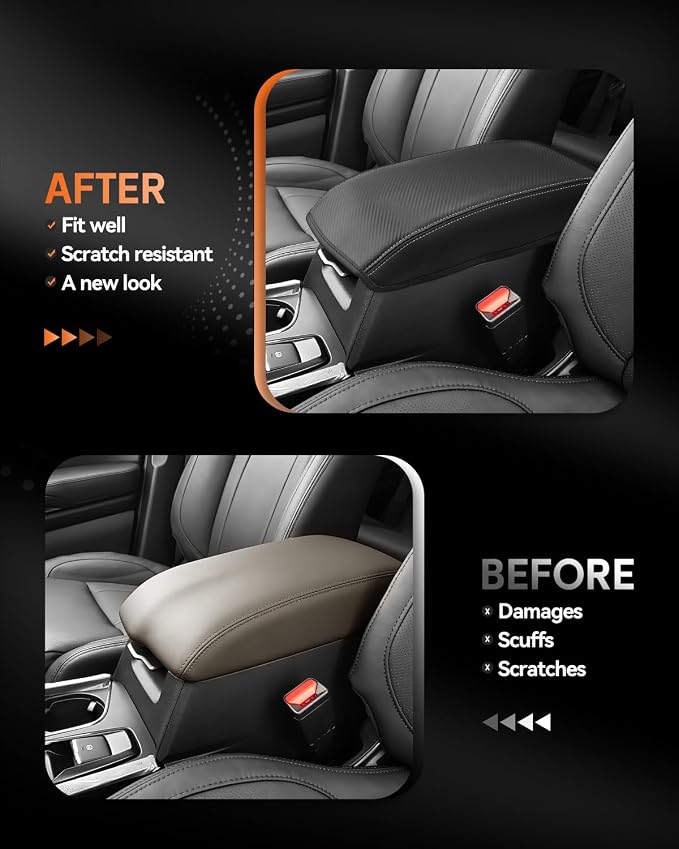 CDEFG for Subaru Ascent 2019-2025 Center Console Cover Armrest Box Cover for - Image 3