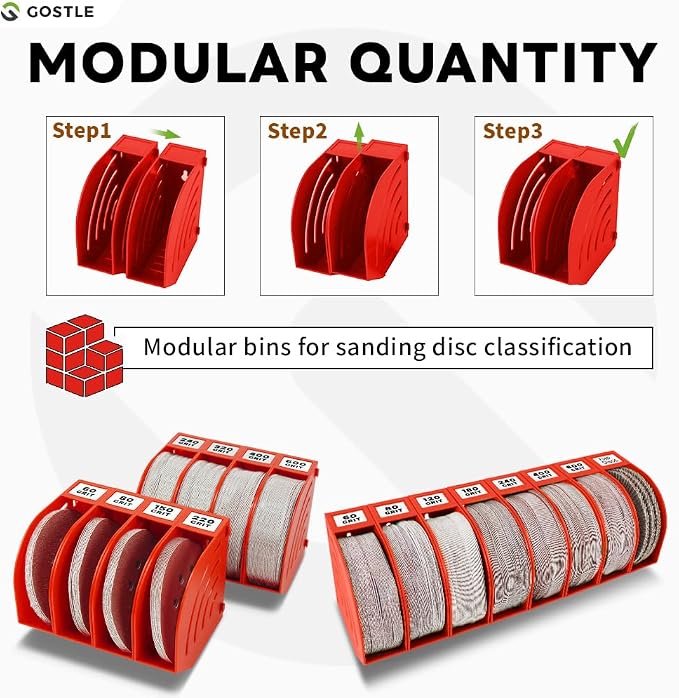 5 Inch Professional Sanding Discs Storage Bins - Image 3