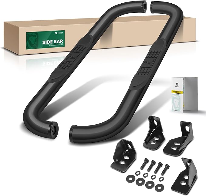 YHTAUTO 3 Inch Running Boards Side Step Bars Fit by YHTAUTO