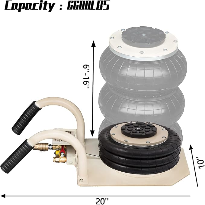 CXRCY 3 Ton Air Jack for Cars & Trucks - Image 5