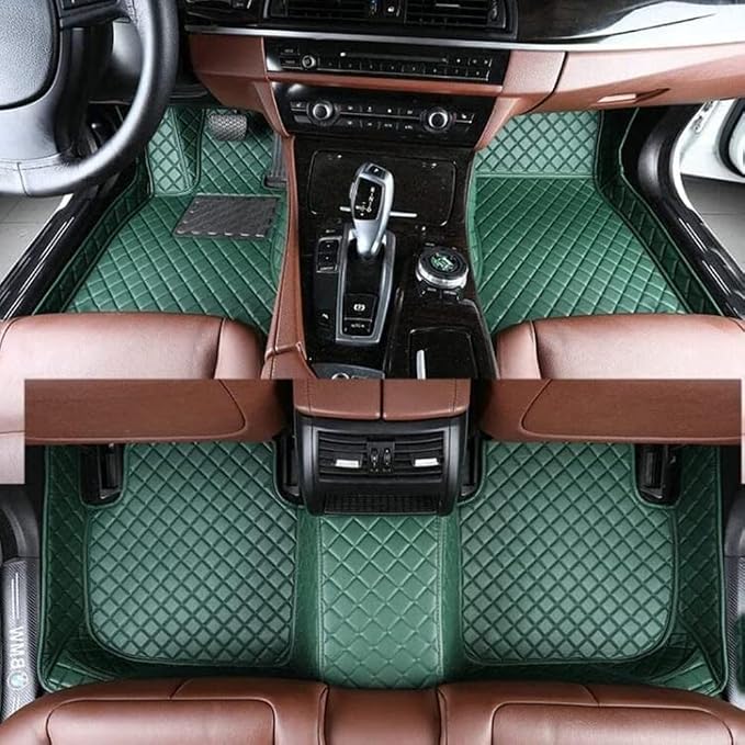 Custom All-Weather Protection Luxury Leather Floor Mats - Image 9