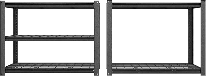 MUPATER 48" W x 20" D x 72" H Metal Storage Shelves, Garage Shelving Unit - Image 9