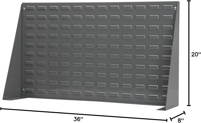 Akro-Mils 98636 Heavy Duty Steel Louvered Panel Standing Work Bench Storage - Image 10