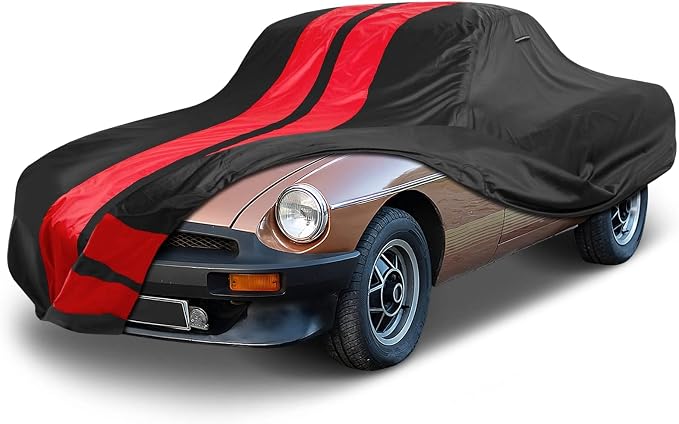 iCarCover Custom Car Cover for 1962-1981 MG MGB Roadster Waterproof All Weather by iCarCover