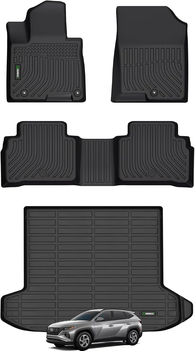 ANBINGO®Floor Mats & Trunk Mat for Tucson 2022 2023 2024 2025 All Weather Mats by ANBINGO