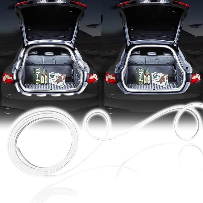 Upgrade Dynamic Flowing Car LED Trunk Light Strip, 158Inch Universal Flexible by YIFENGSHUNDIRECT