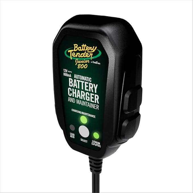 Battery Tender Junior 12V, 800mA Battery Charger and Maintainer - Image 2