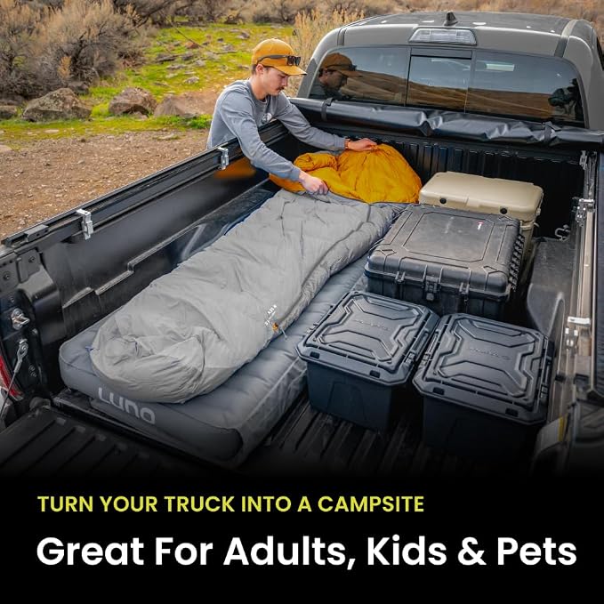 Luno AIR 6ft Truck Bed Mattress Car Camping - Image 6