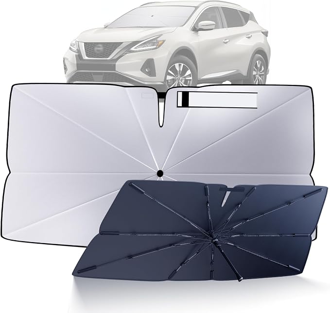 Windshield Sun Shade Umbrella: Custom Fit by HIMUMOY