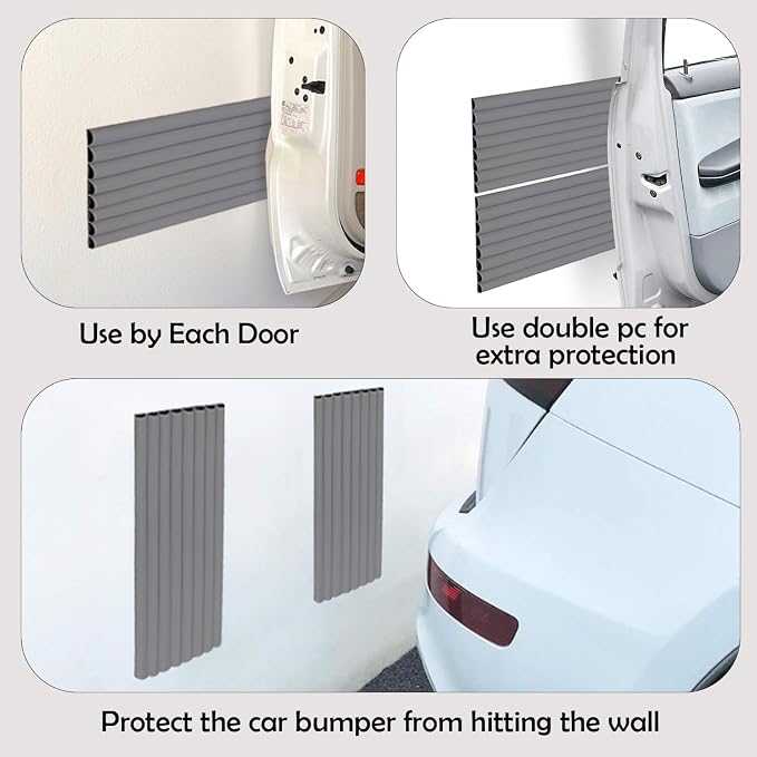 Rubber Bond Garage Wall Protectors 8 Pack - Image 4