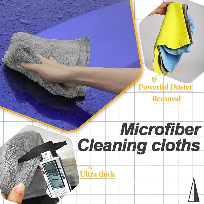 Microfiber Car DryingTowel, Exterior & Interior, Extra Soft, Reusable and - Image 3