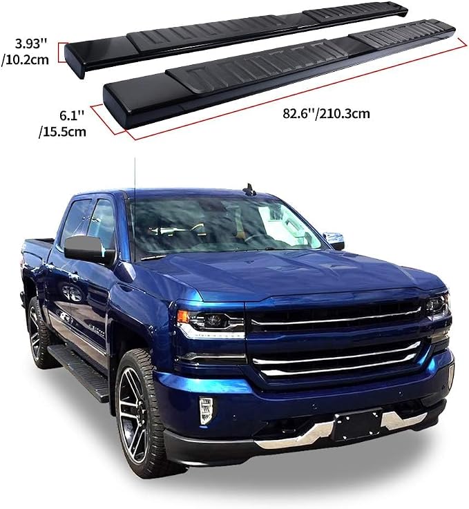 YITAMOTOR Running Boards 6 inches OE Style Aluminum Side Steps, Nerf Bars - Image 9