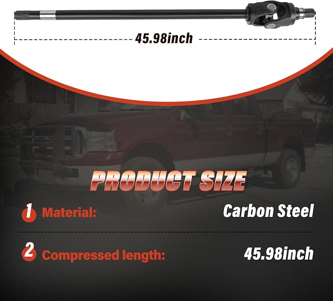 Axle Shaft Assembly Compatible - Image 3