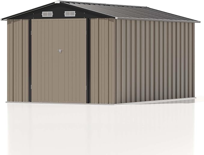 Patiowell 8 x 12 FT Metal Storage Shed - Image 8