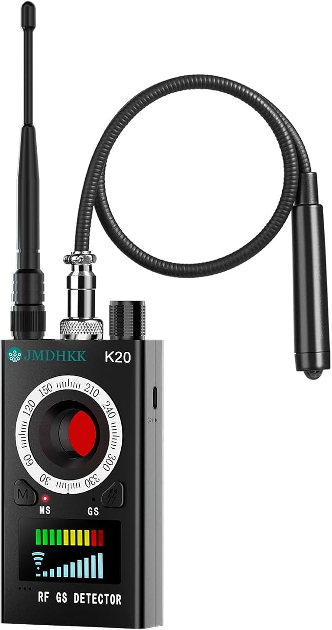 JMDHKK Hidden Camera Detector, Bug Detector & GPS Tracker Detector – RF by JMDHKK