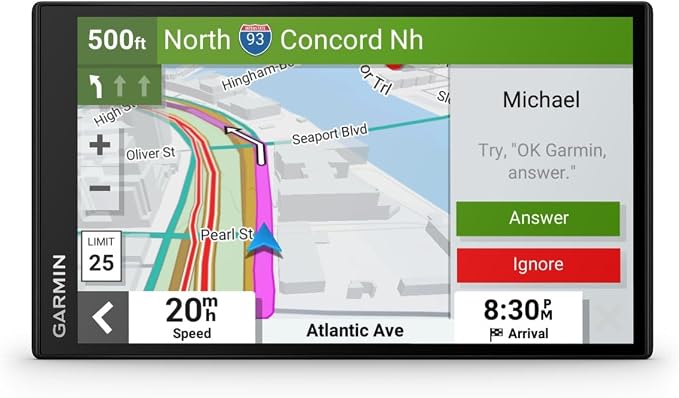 Garmin DriveSmart 55 EX with Traffic, 5.5-inch Car GPS Navigator with Bright - Image 6