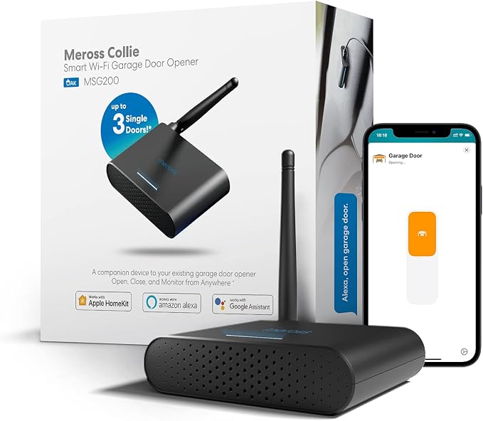 Smart Garage Door Opener Remote by meross