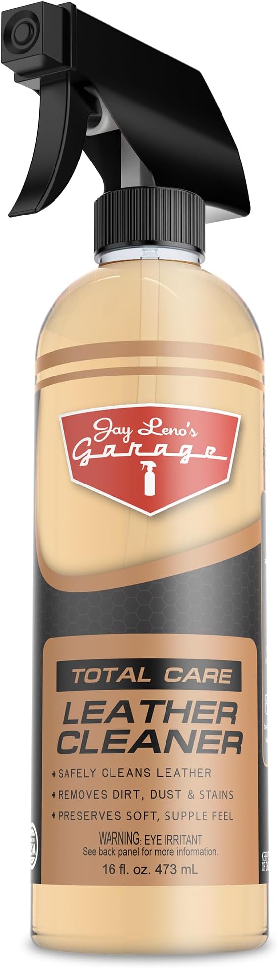 Jay Leno's Garage Leather Cleaner – Deep-Cleaning Leather Seat Cleaner by JayLenosGarage