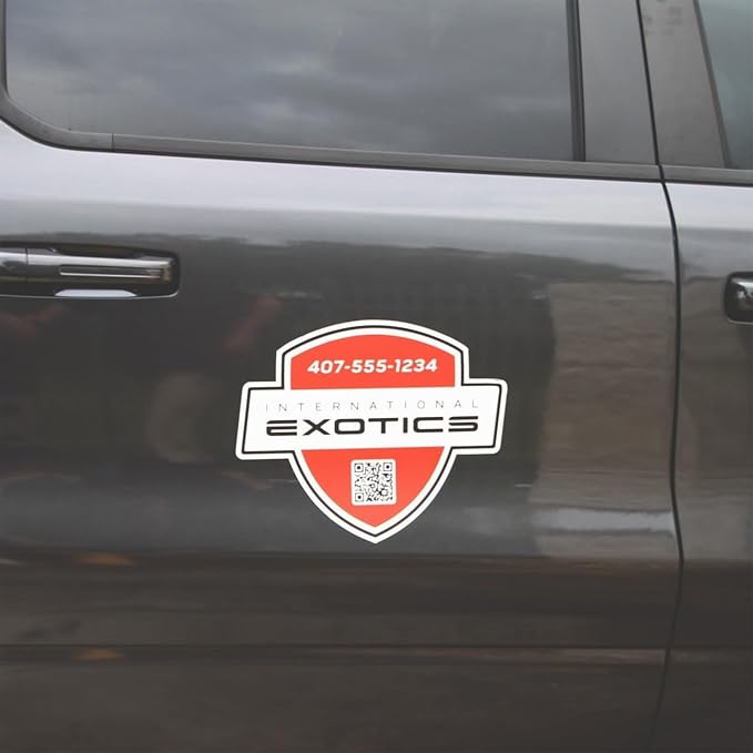 Custom Car Magnet Signs for Businesses by Unknown