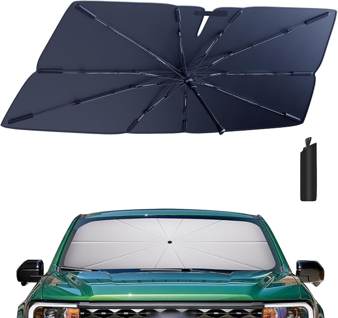 Windshield Sun Shade Umbrella: for Ford Maverick-2022-2023-2024 2025 by HIMUMOY